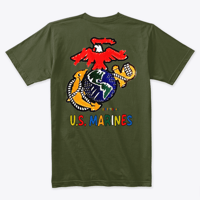 Image 1 of US MARINES ~ CRAYON EDITION