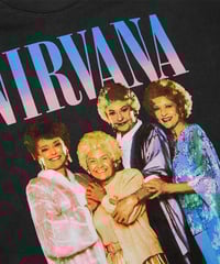 Image 3 of IRAK_NIRVANA GIRL TEE :::WASHED BLACK:::