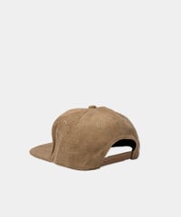 Image 2 of IRAK_TONAL CORDUROY CAP :::CLOVE:::