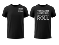 Image 2 of "Messiah" the Rock that Doesn't Roll Tee