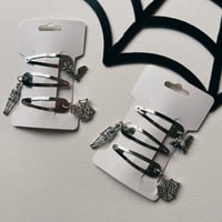 Spooky Charm Hair Clips