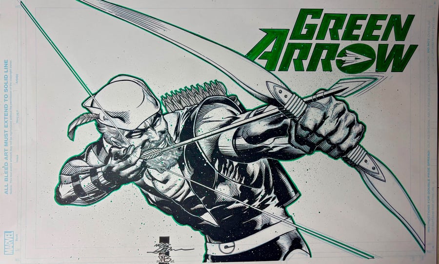 Image of Green Arrow Pinup