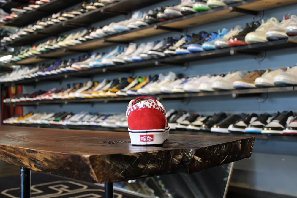 VANS ERA COMFYCUSH "RED/CHECKERBOARD"