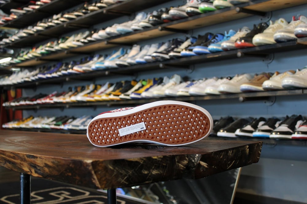 VANS ERA COMFYCUSH "RED/CHECKERBOARD"