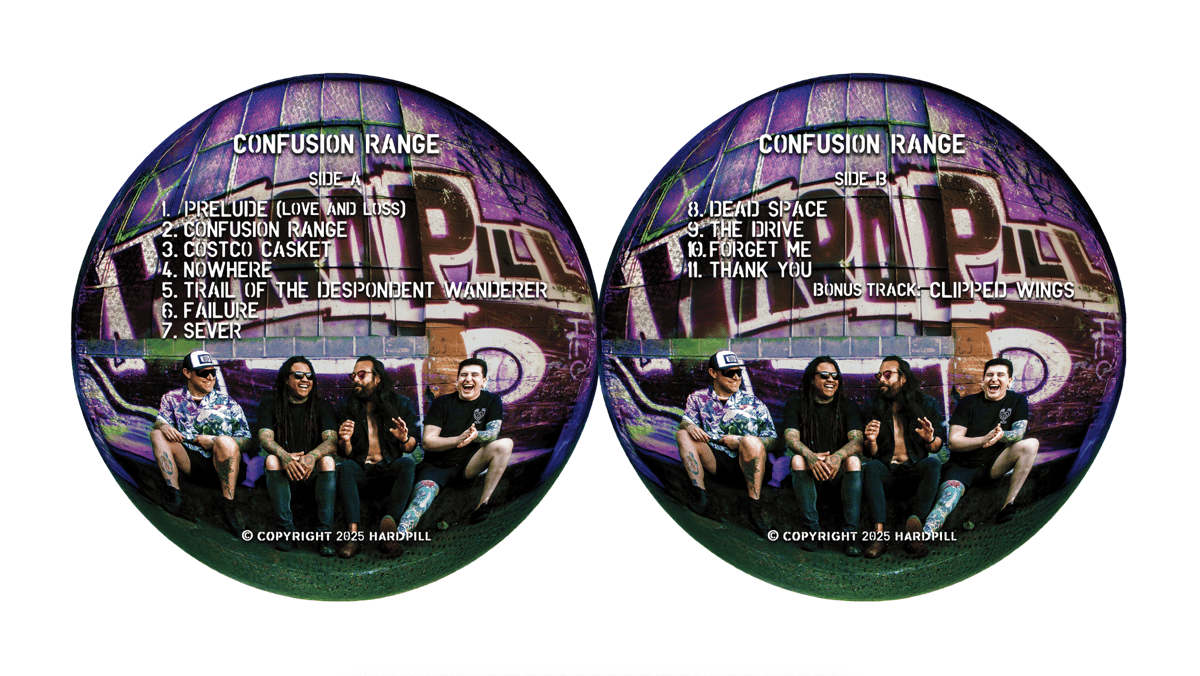 【C.O.P】Confusion LP HARD PILL - “CONFUSION RANGE” 12” VINYL | hardpillpdx