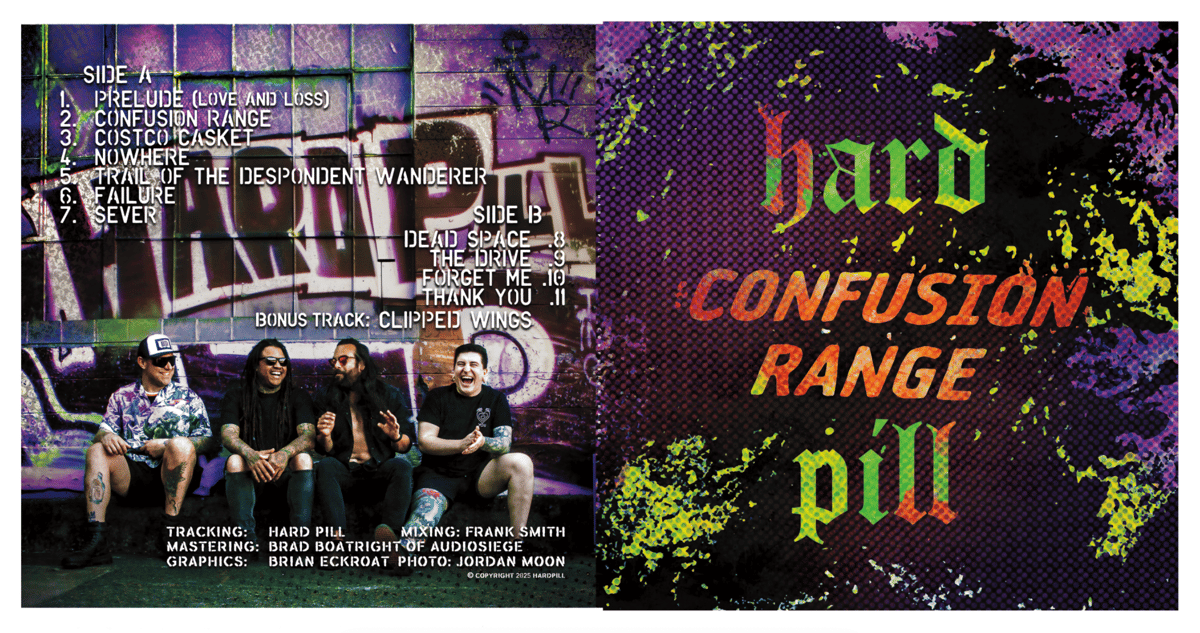 【C.O.P】Confusion LP HARD PILL - “CONFUSION RANGE” 12” VINYL | hardpillpdx