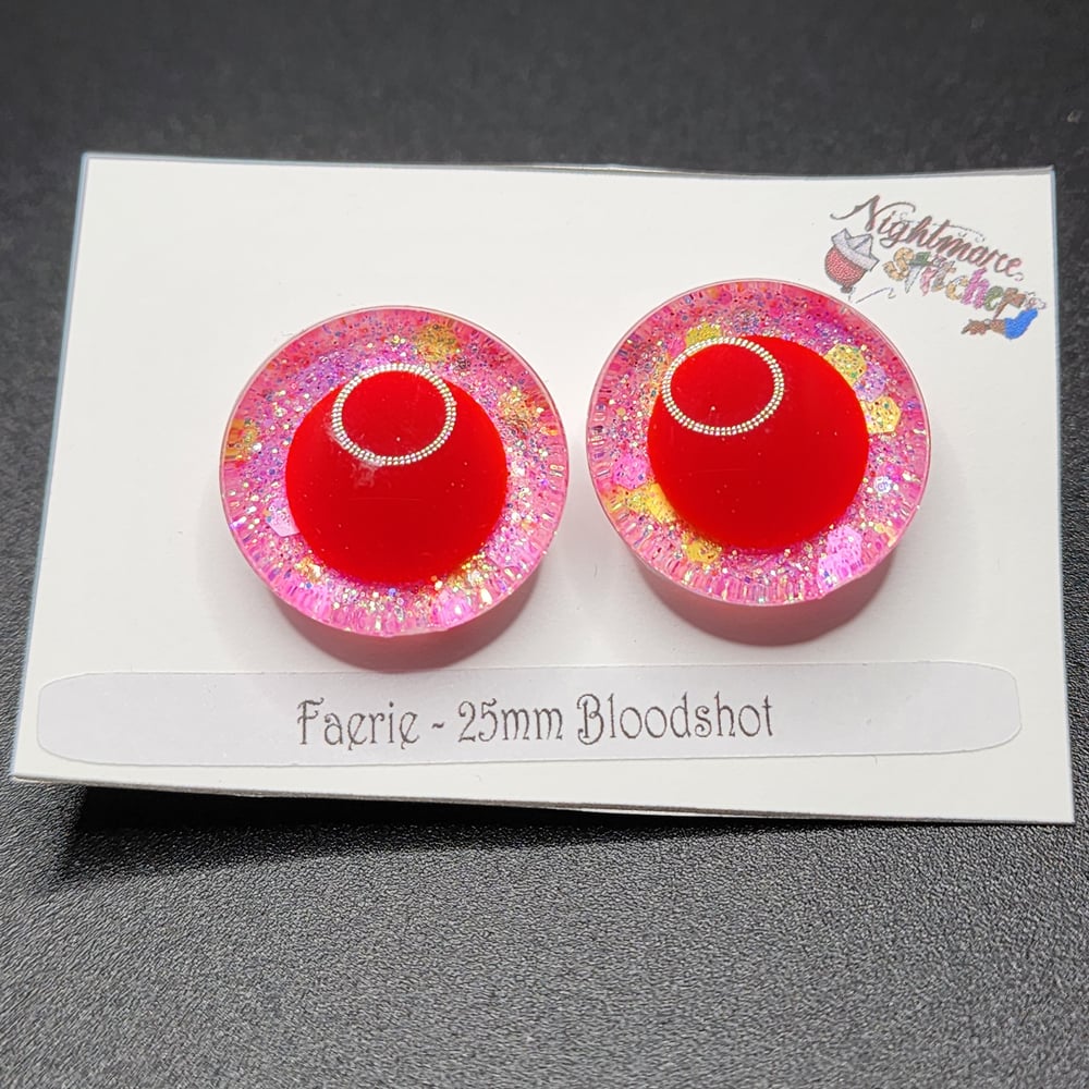 Faerie - 25mm Bloodshot Center Pupil