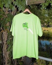 Image 1 of 3Piece Logo Tee Lemon Green
