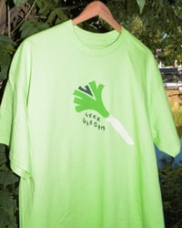 Image 2 of 3Piece Logo Tee Lemon Green