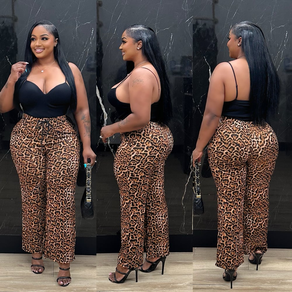 Image of CHEETAH PANTS