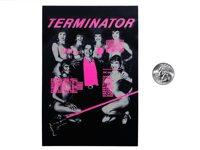 Image 2 of Terminator Arnold Postcard Print 