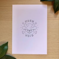 Image 2 of Horned Skull A5 Print