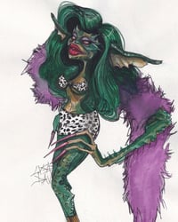 GRETA GREMLIN (CANVAS PRINT)