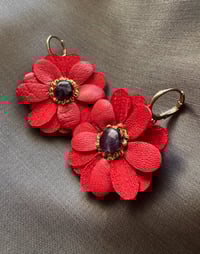 Image 1 of "Le Dahlia" - Earrings - 2 in stock