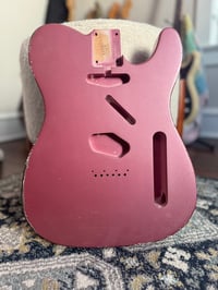 Image 1 of MJT VTT Telecaster Body - Burgundy Mist Metallic - Medium Relic