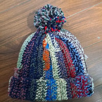 Image 2 of Scrappy Winter Toque with Pompom
