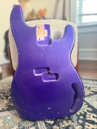 Image 1 of MJT PBT Precision Bass Body - Crown Royal Purple Metallic - Medium Relic