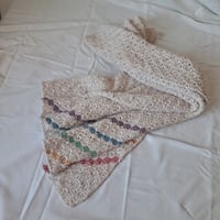 Image 4 of Rainbow Stripe Lapghan