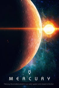 Image 1 of Mercury Planet Vertical Poster, NASA/Space Exploration Series
