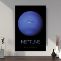 Image 2 of Neptune Vertical Poster, NASA/Space Exploration Series