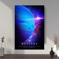 Image 2 of Neptune Vertical Poster V2, NASA/Space Exploration Series