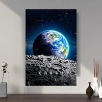 Image 2 of Planet Earth Vertical Poster, NASA/Space Exploration Series