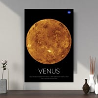 Image 2 of Venus Vertical Poster, NASA/Space Exploration Series