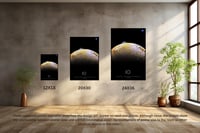Image 3 of Io Jupiter Moon Vertical Poster, NASA/Space Exploration Series