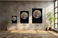 Image 3 of Callisto 2 Moon Vertical Poster, NASA/Space Exploration Series