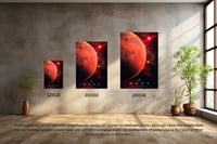 Image 3 of Mars 3 Vertical Poster, NASA/Space Exploration Series