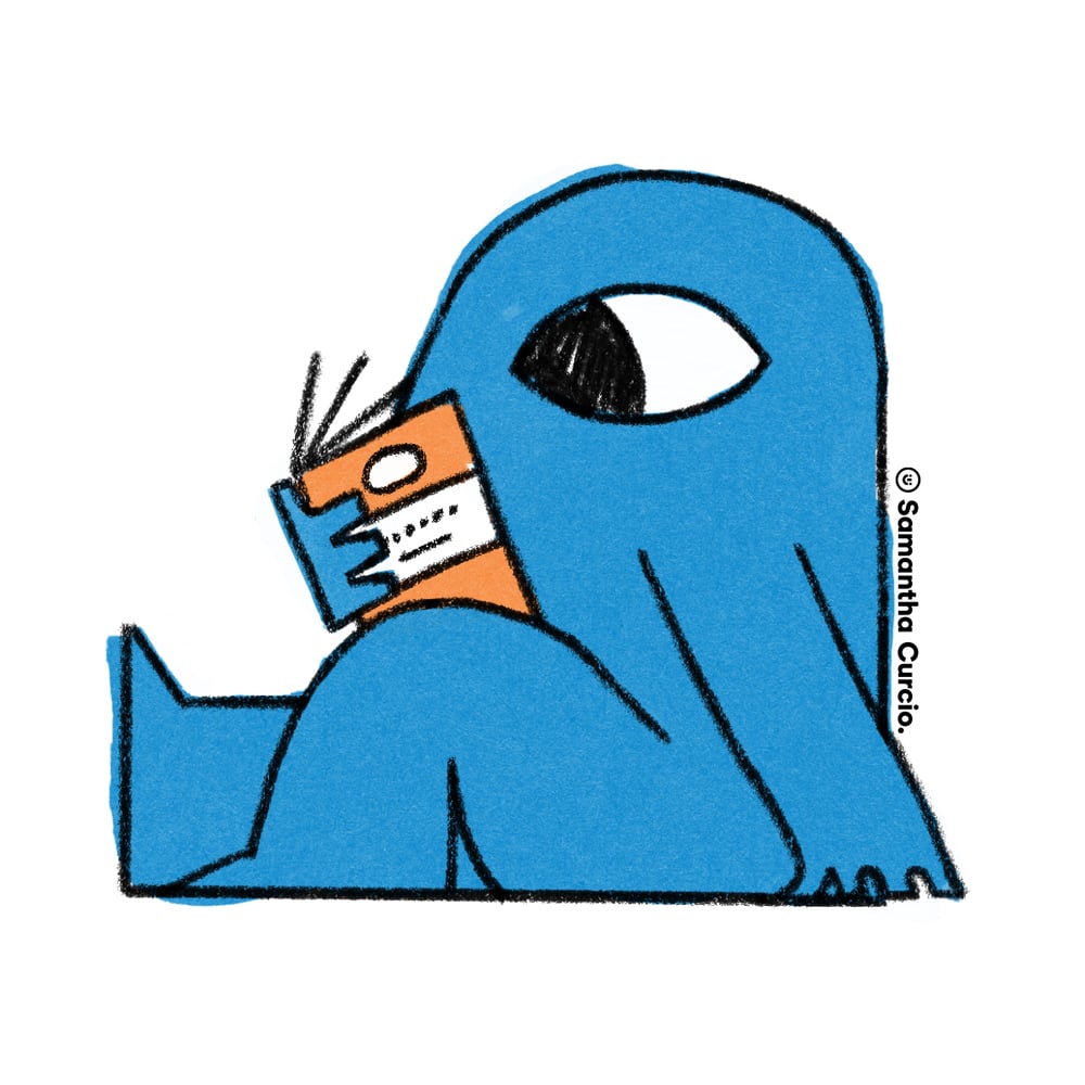 Image of Lover of Literature - vinyl sticker