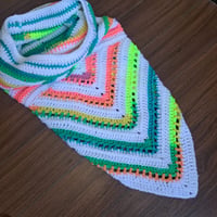Image 1 of Neon Hooded Scarf