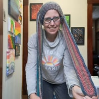 Image 4 of Floppy Bunny Ears Hat