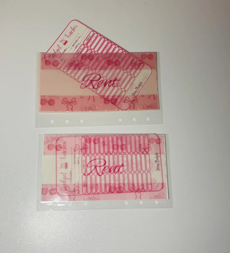 Image of Cherries and Bows Envelopes