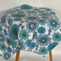 Image 5 of Flanelette Baby Handmade Quilt Upcycled Vintage Fabrics & Sheets