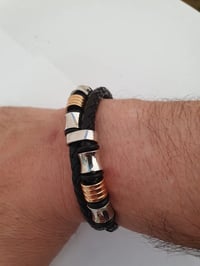 Image 1 of Mens Bracelet ANA Collection Fashion Jewelry Double Gold/Silver By Tmonte71