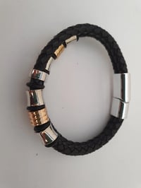Image 2 of Mens Bracelet ANA Collection Fashion Jewelry Double Gold/Silver By Tmonte71