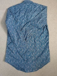 Image 5 of  Mendes Men's Long Sleeve Shirt XS Blue Floral