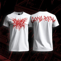 BEGGING FOR INCEST - Going Postal White - T-Shirt