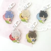 Image 1 of Love and Deepspace Kitty Flower Charms