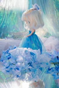 Image 4 of Sueño Azul – Limited Edition Handmade Dress for Blythe Dolls