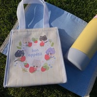 Image 4 of Love and Deepspace Lunch Tote Bag