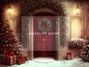 Image of Red Christmas Door Mini Sessions 2025