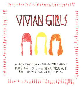 Image of Vivian Girls - Vera Project