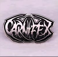 Image 1 of Carnifex Band Logo Enamel Pin