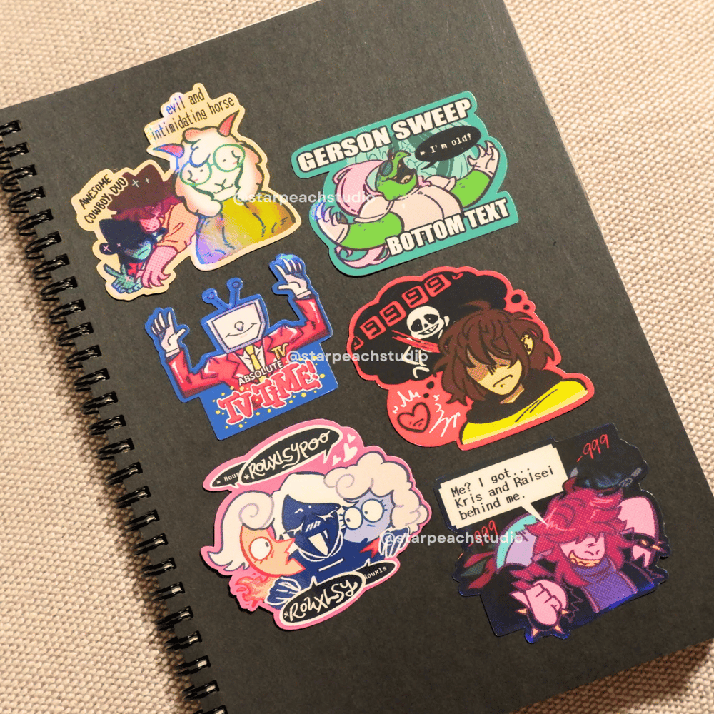 Image of ❤️ chapter 3+4 stickers