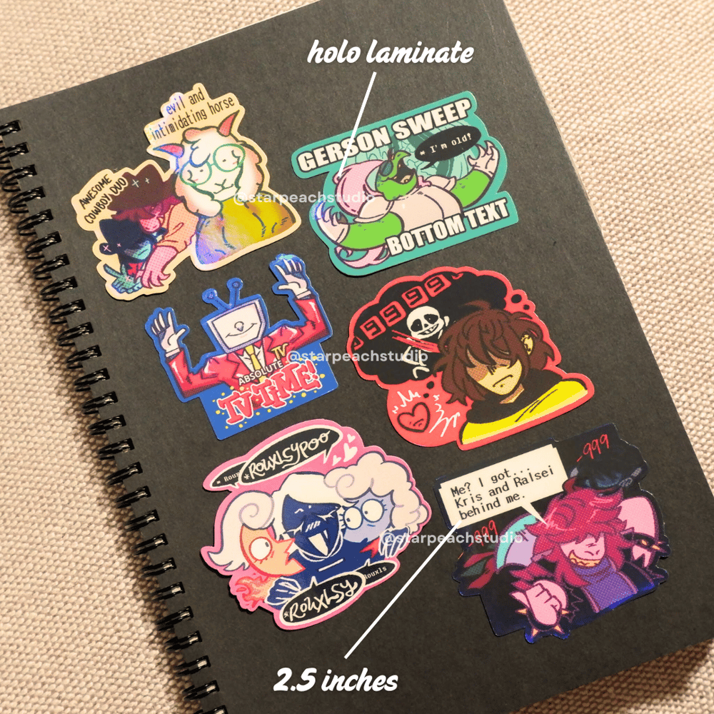 Image of ❤️ chapter 3+4 stickers