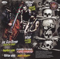 Image 2 of OS CATALEPTICOS - Hungry For Meat Thirsty For Blood (7") Gold