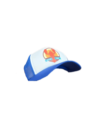 Image 1 of PupLid Blue Trucker Hat Portland Maine Lobster