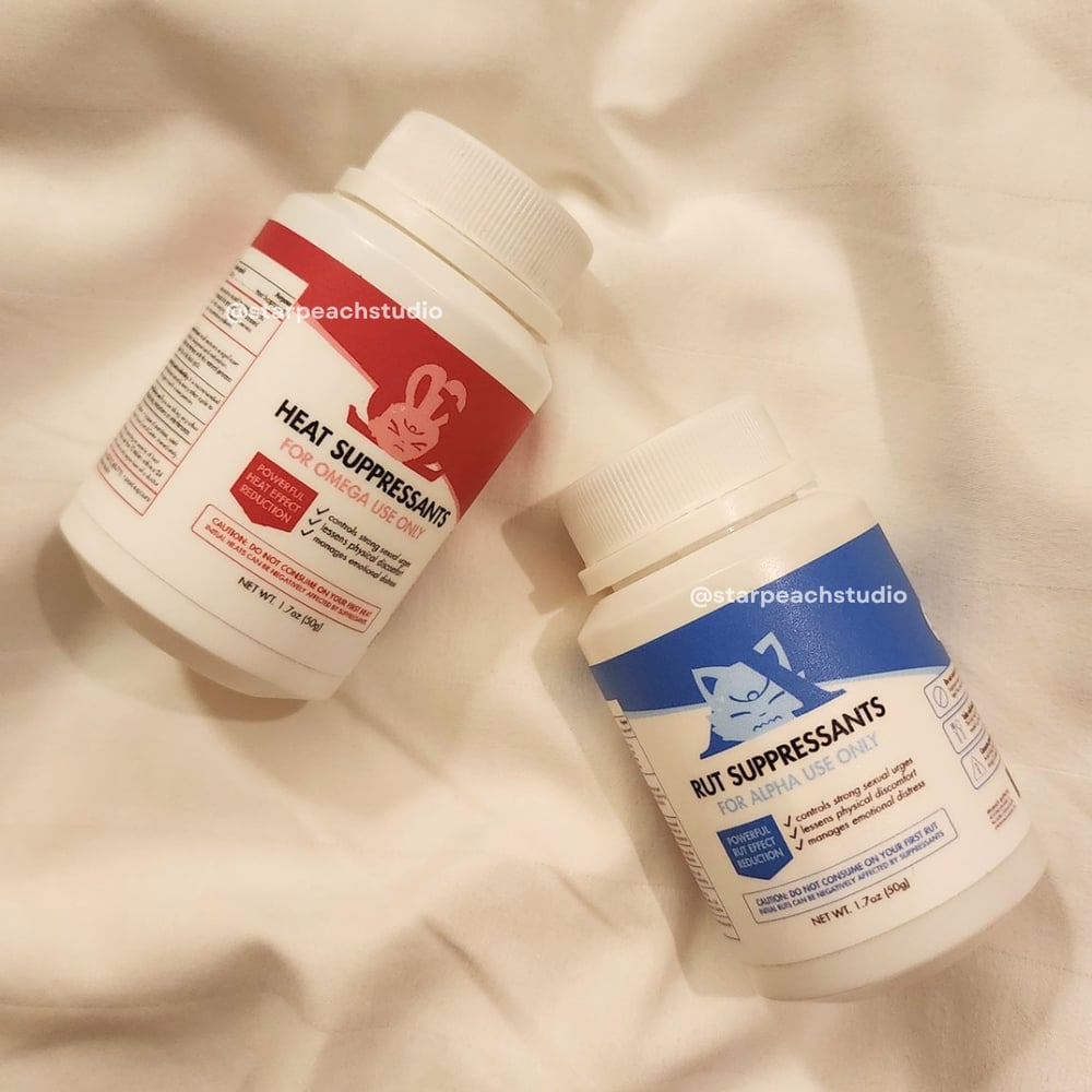 Image of 🎀 suppressant pill bottles